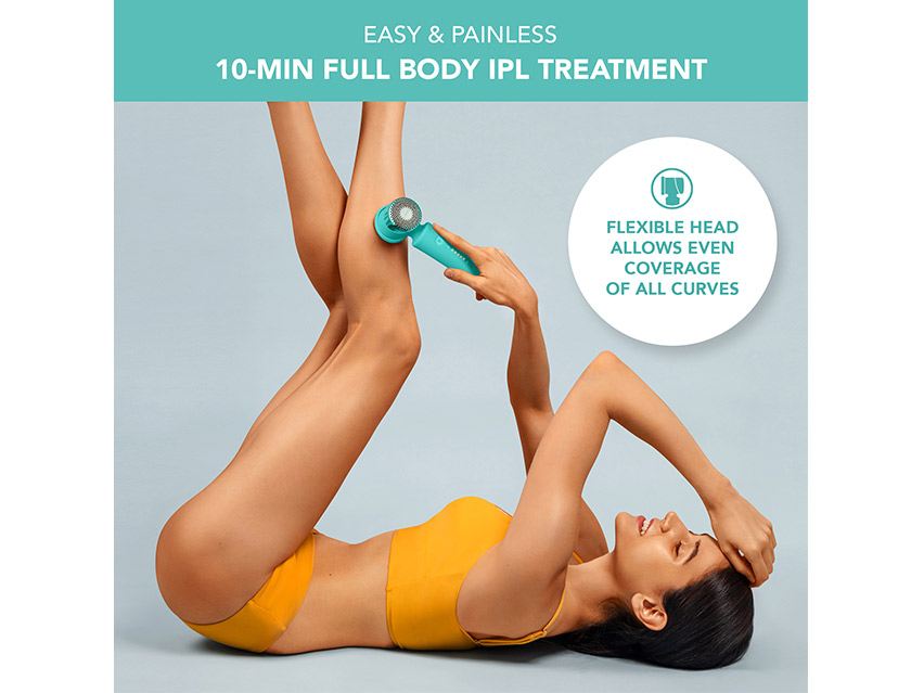 FOREO Peach 2 IPL Hair Removal Device &amp; PEACH Cooling Prep Gel Set - Limited Edition