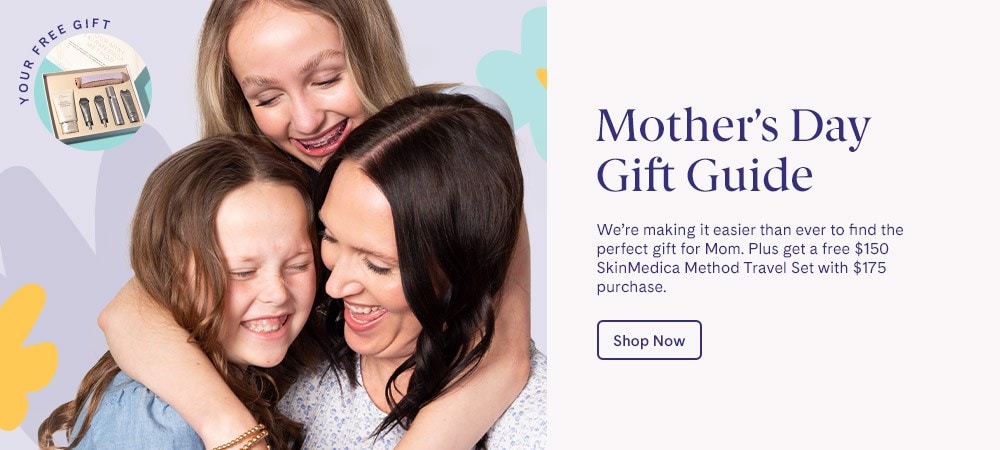 Mother's Day Gift Guide - Free $150 SkinMedica Method Travel Set with $175 purchase