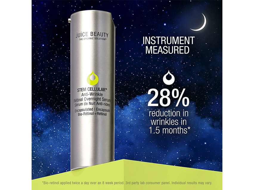 Juice Beauty STEM CELLULAR Anti-Wrinkle Retinol Overnight Serum