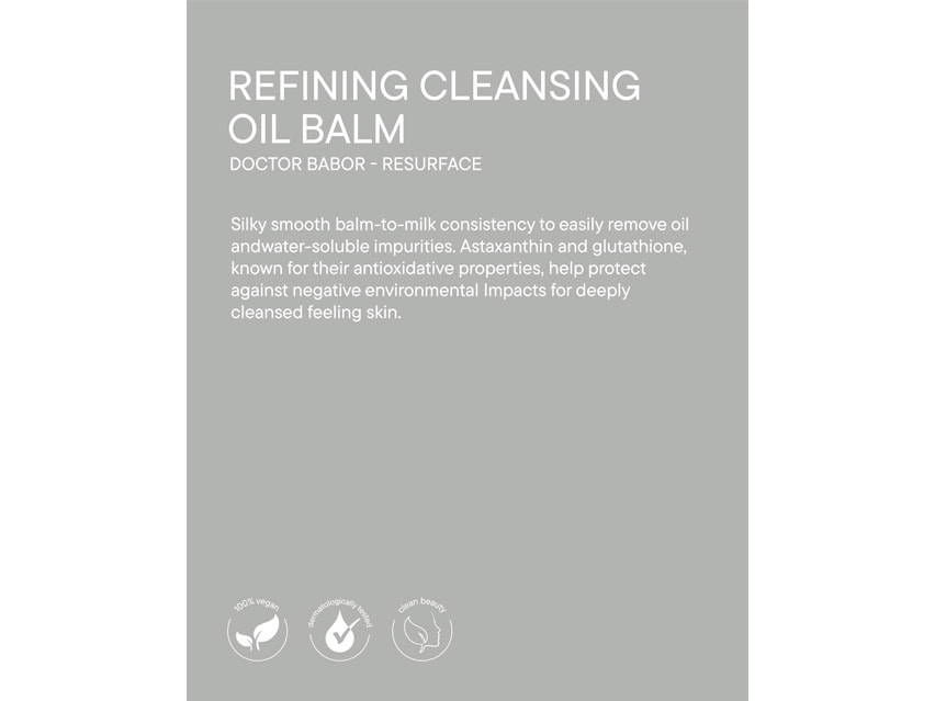 DOCTOR BABOR Refining Cleansing Oil Balm