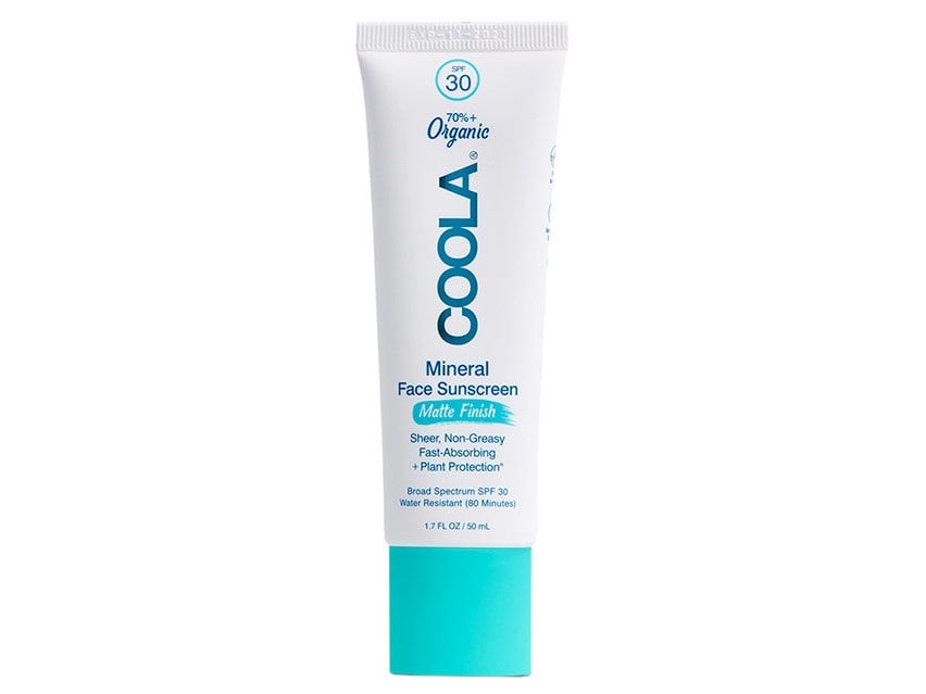 COOLA Mineral Face Organic Matte Finish Sunscreen Lotion SPF 30 - Untinted