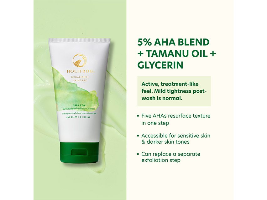 HoliFrog Shasta AHA Exfoliating Daily Cleanser