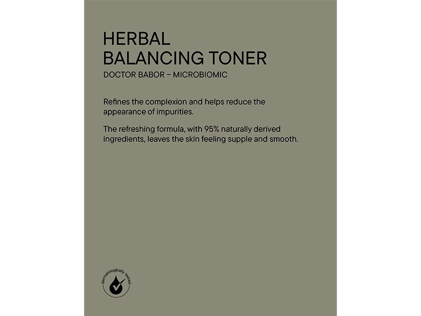 DOCTOR BABOR Microbiomic Herbal Balancing Toner