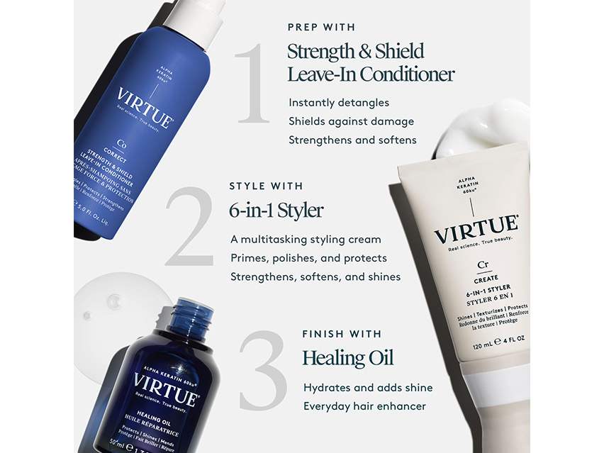 VIRTUE Strength &amp; Shield Leave-In Conditioner