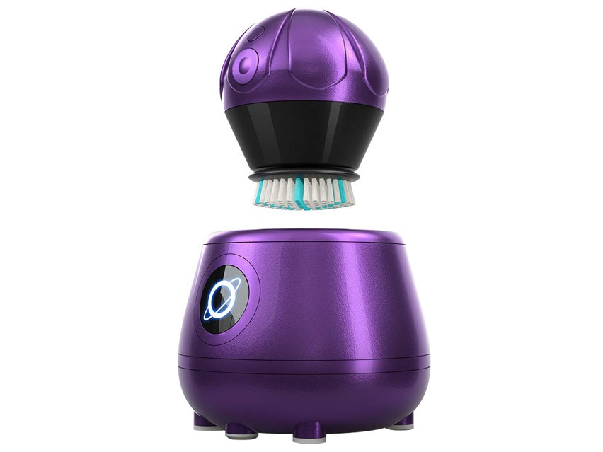 TAO Clean Aura Clean System -Orbital Facial Brush & Cleaning Station - Amethyst