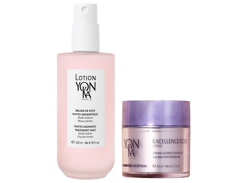 Yon-Ka Paris Dry Skin Toner Mist &amp; Excellence Code Creme Duo