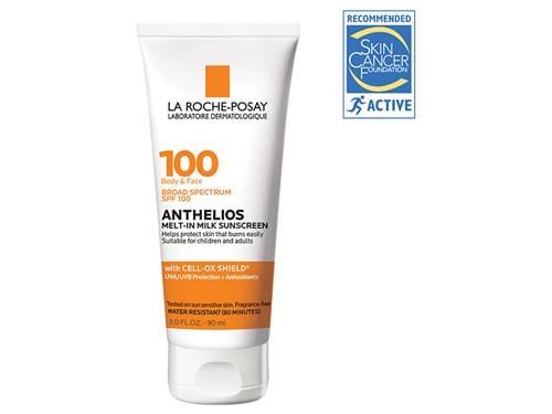 La Roche-Posay Anthelios Melt-In Milk SPF 100 Sunscreen for Body & Face
