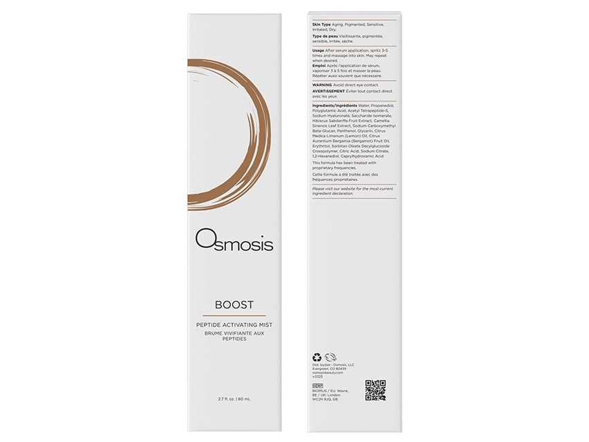 Osmosis Boost Peptide Activating Mist