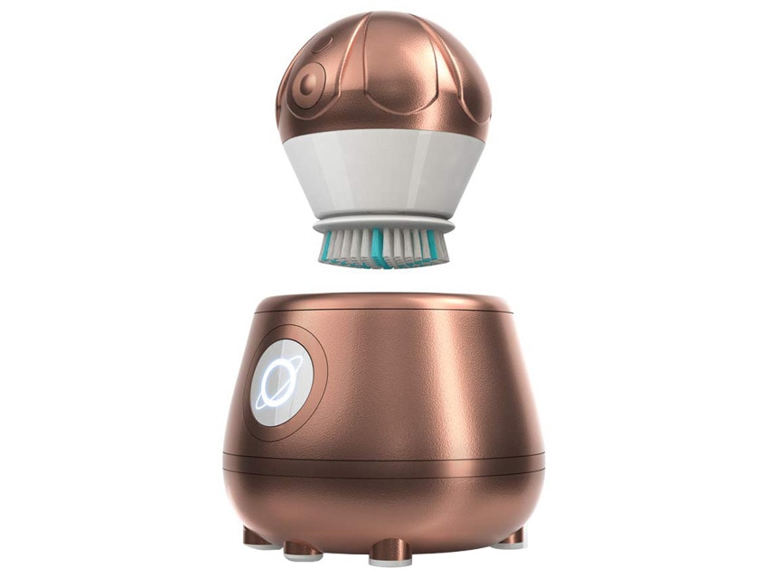TAO Clean Aura Clean System -Orbital Facial Brush & Cleaning Station - Rose Gold