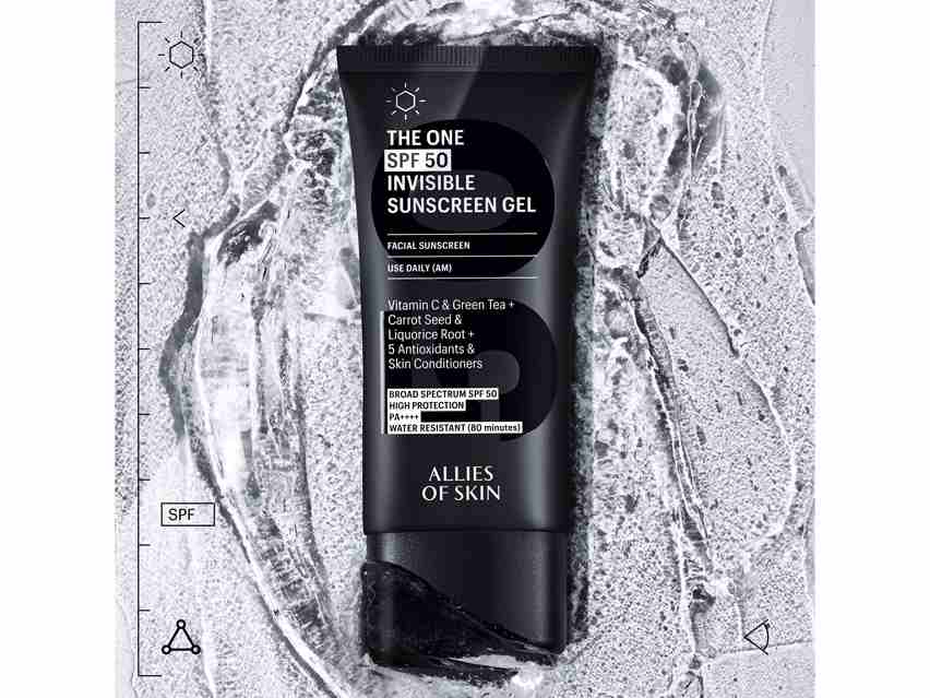 Allies of Skin The One SPF 50 Invisible Sunscreen Gel