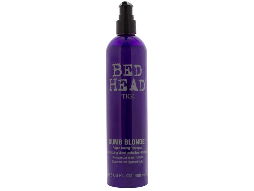 7. TIGI Bed Head Dumb Blonde Purple Toning Shampoo - wide 3