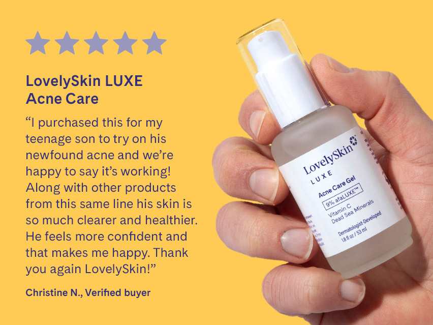 LovelySkin LUXE Acne Care Gel 9%