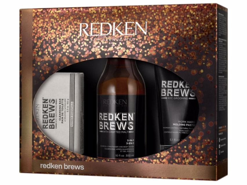 Redken Brews Holiday Gift Set 2021 - Limited Edition | LovelySkin