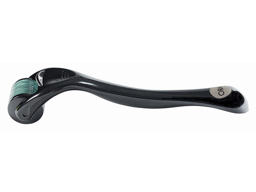 ORA Facial Microneedle Roller System 0.25mm - Aqua Head Black Handle