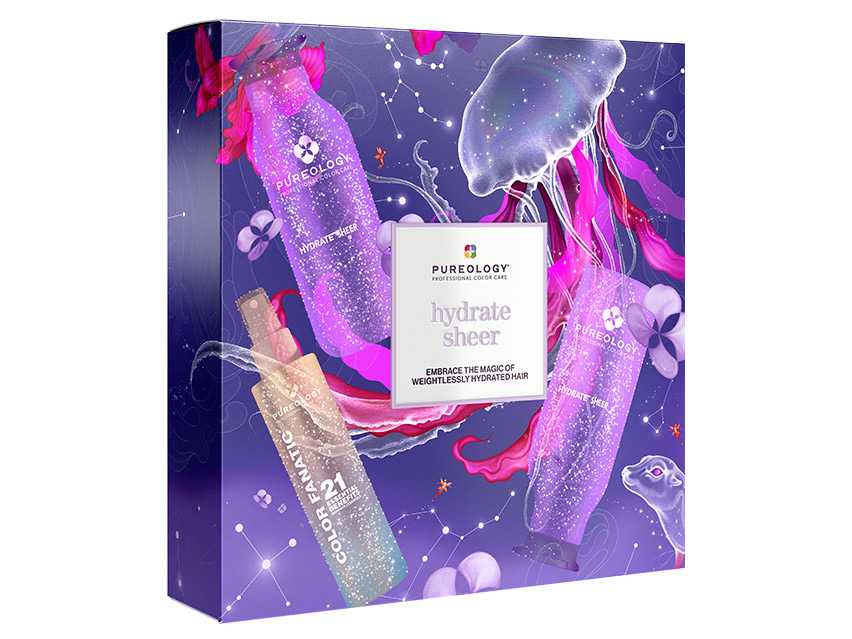 Pureology Hydrate Sheer + Color Fanatic Holiday Set - Limited Edition ...