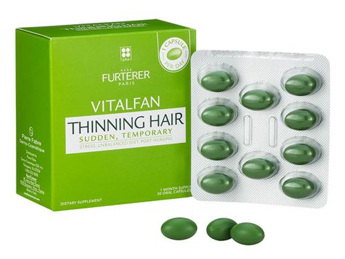 Rene Furterer Vitalfan Supplement Temporary Hair Thinning Lovelyskin