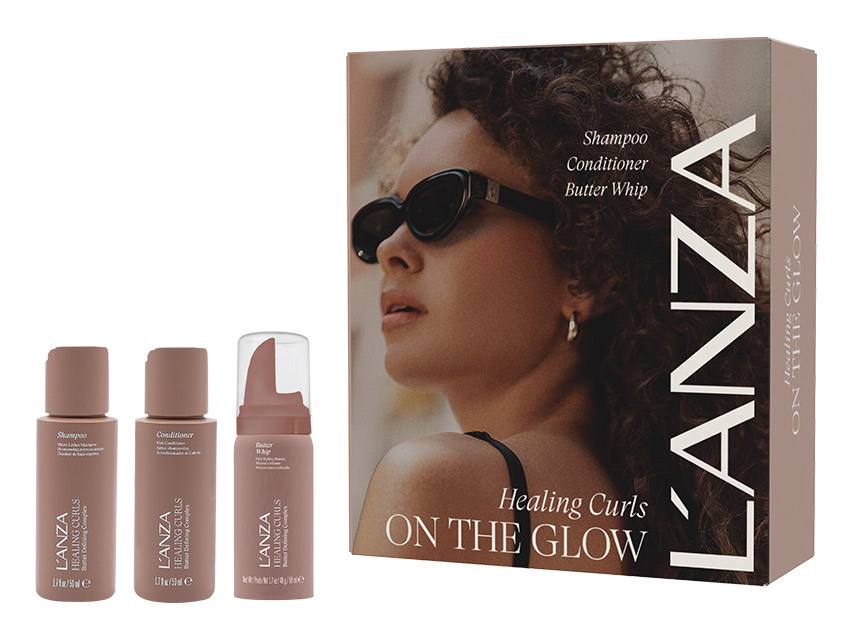 L&#39;ANZA Healing Curls On The Glow Mini Kit - Limited Edition