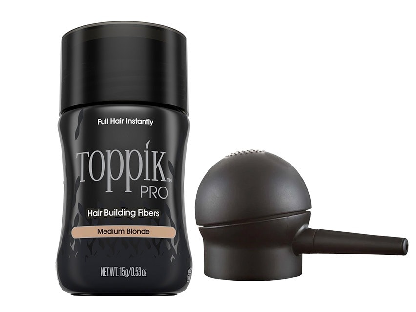 Toppik PRO Hair Building Fibers &amp; Applicator Spray Duo