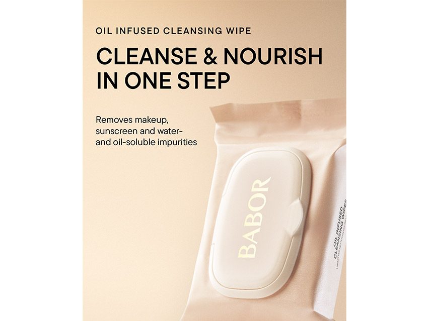 BABOR Oil Infused Cleanse Wipes