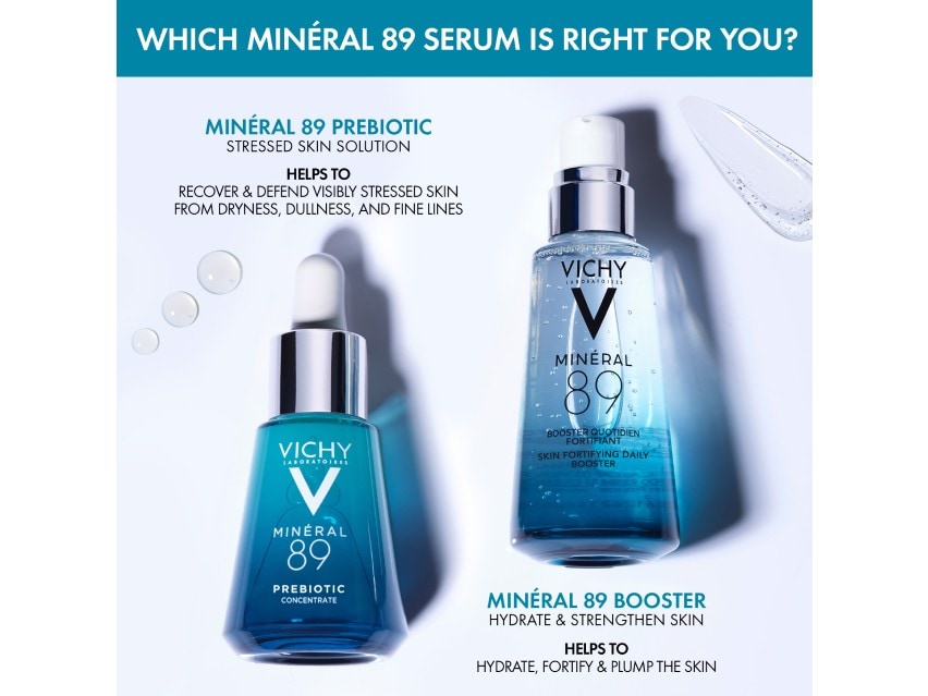 Vichy Mineral 89 Prebiotic Recovery & Defense Concentrate Serum