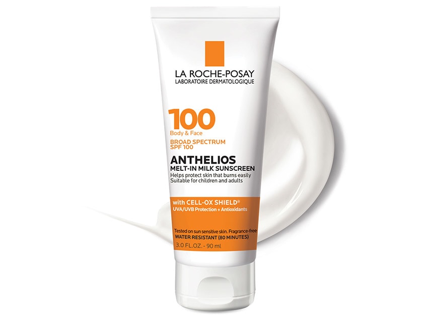 Med det samme forskellige Predictor La Roche-Posay Anthelios Melt-in Milk Body & Face Sunscreen Lotion Broad  Spectrum SPF 100. Skin Care. Sunscreens | LovelySkin
