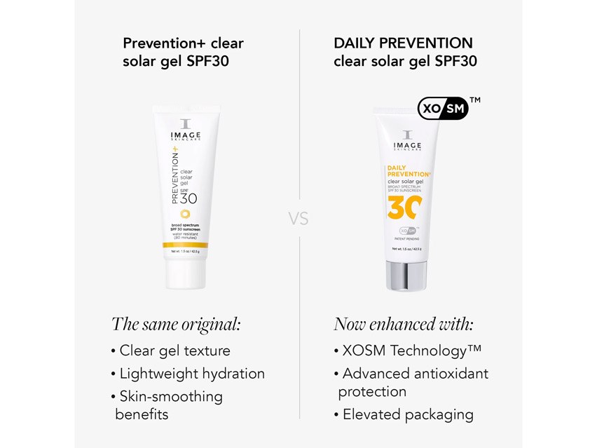 IMAGE Skincare DAILY PREVENTION Clear Solar Gel SPF 30