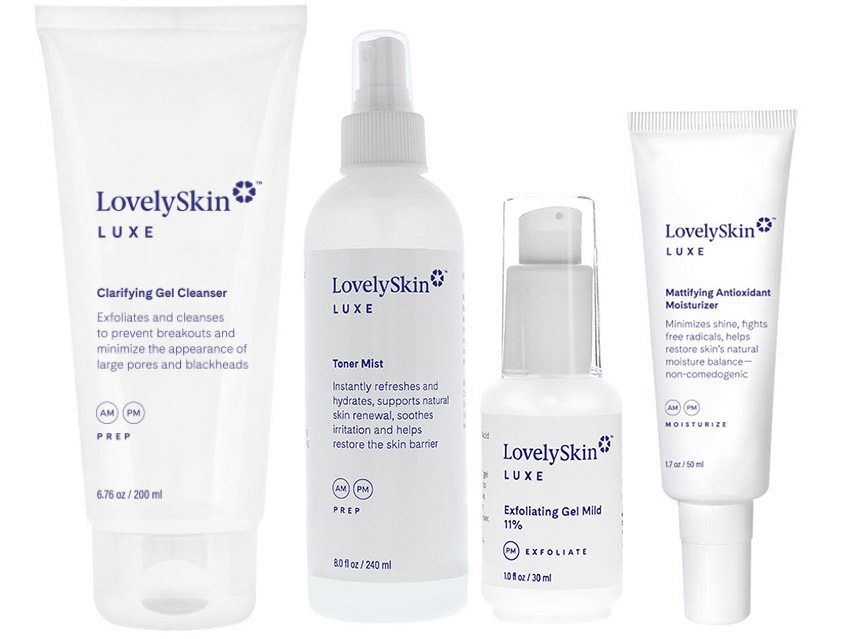 LovelySkin LUXE Daily Care Regimen