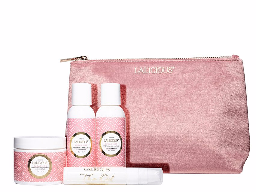 LaLicious Glow On The Go Travel Collection - Sugar Kiss