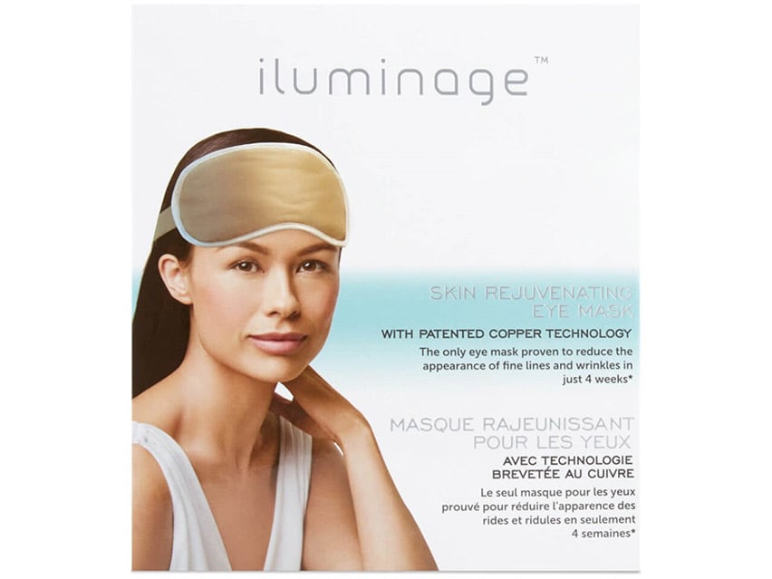 iIuminage Skin Rejuvenating Eye Mask with Anti-Aging Copper Technology - Gold