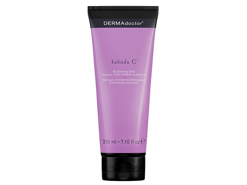 DERMAdoctor Kakadu C Brightening Daily Cleanser, Toner & Makeup Remover