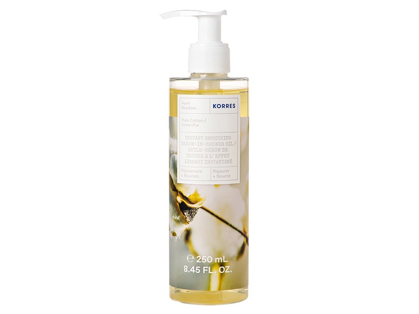 KORRES Instant Smoothing Serum-In-Shower Oil - Pure Cotton