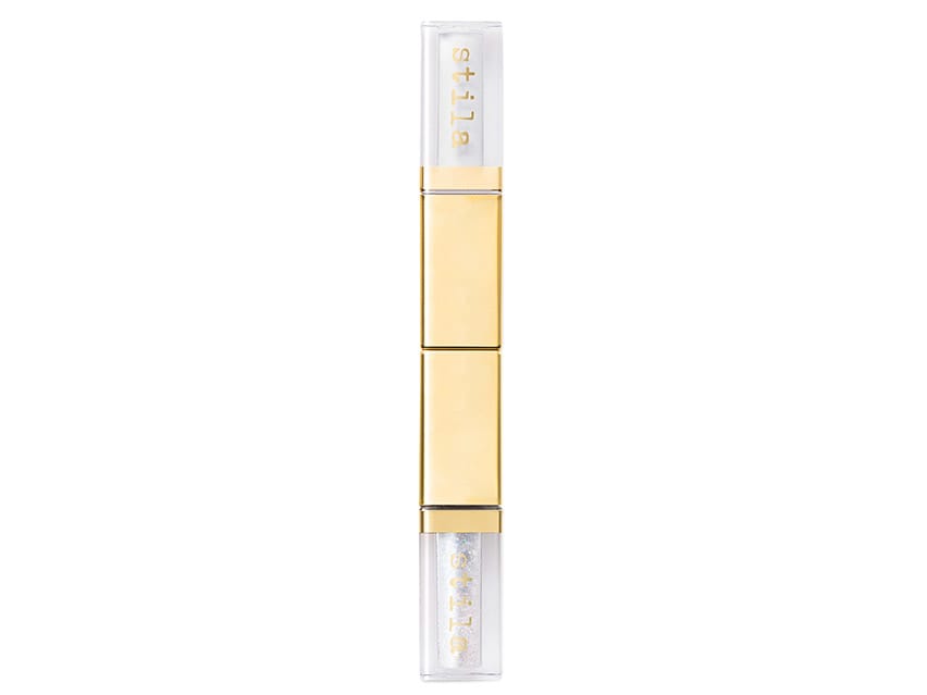 stila Double Dip Suede Shade and Glitter & Glow Liquid Eyeshadow Duo - White Out