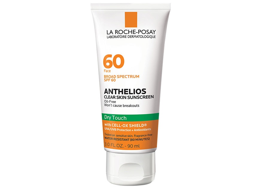 La Roche-Posay Anthelios Clear Skin SPF 60 Dry Touch Sunscreen - 3 fl oz