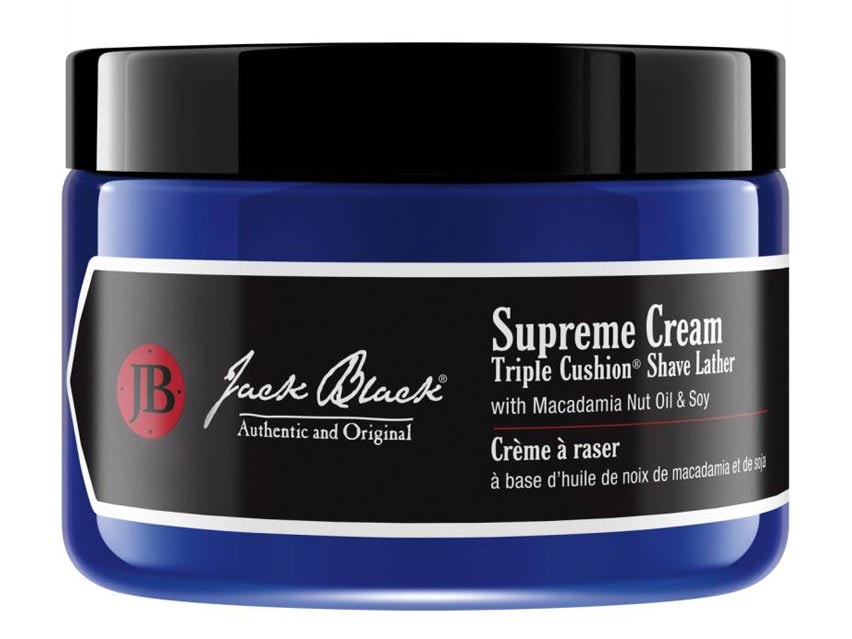 Jack Black Supreme Cream Triple Cushion Shave Lather - Jar 8 oz