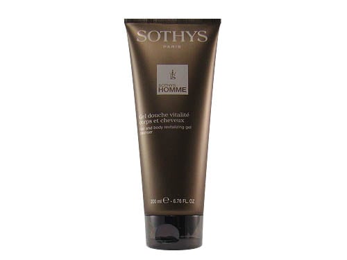 Sothys Homme Hair & Body Revitalizing Gel Cleanser, a hair and body wash for men