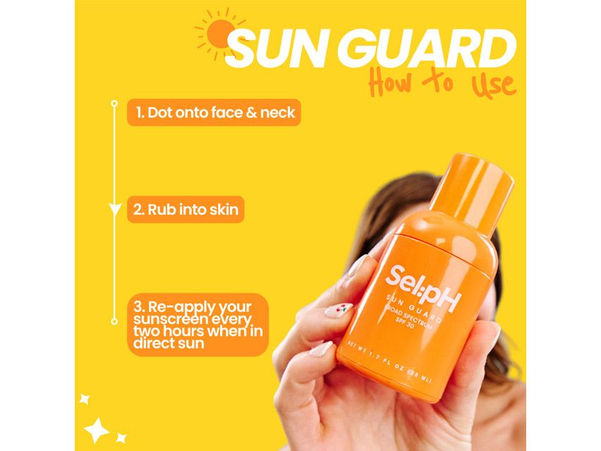 SelpH Sun Guard SPF 30 Broad Spectrum Mineral Sunscreen