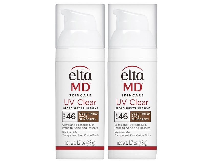 EltaMD UV Clear Deep Tinted Broad Spectrum SPF 46 Duo