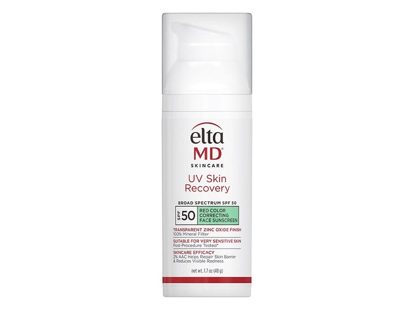 EltaMD UV Skin Recovery Broad Spectrum SPF 50 - Green Tint for Redness