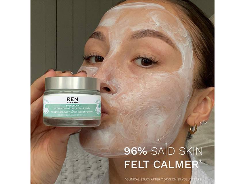 REN Clean Skincare Evercalm Ultra Comforting Rescue Mask