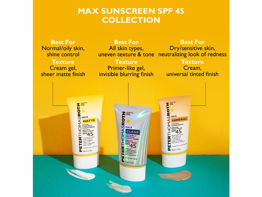 Peter Thomas Roth Max Matte Shine Control Sunscreen Broad Spectrum SPF 45