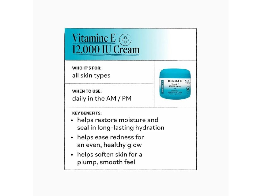 derma e Therapeutic Vitamin E 12,000 IU Cream