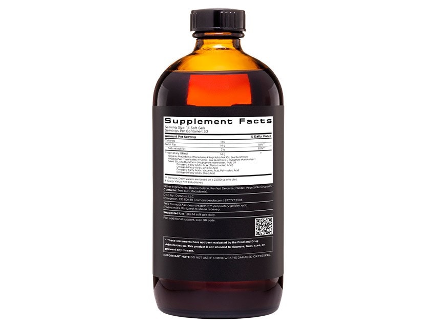 Osmosis Skincare Recovery Prebiotic, Omega &amp; Fat Pad Renewal Supplement