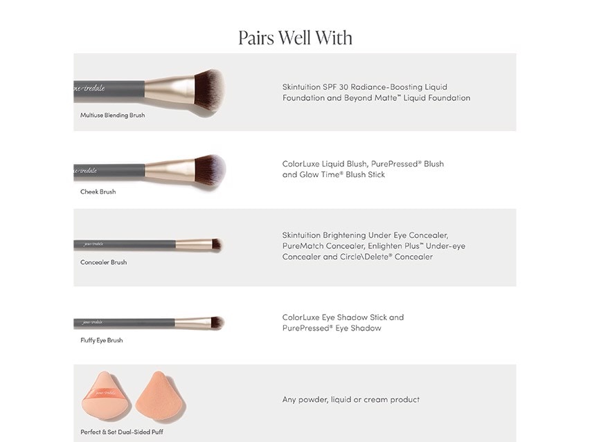 jane iredale Pro Series Essentials Brush Set - Limited Edition