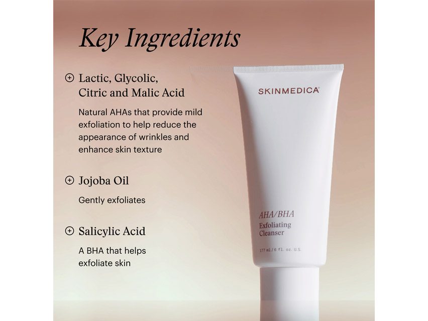 SkinMedica AHA/BHA Exfoliating Cleanser