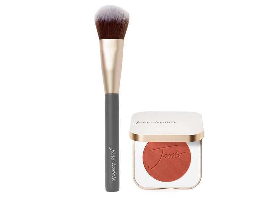 jane iredale PurePressed Blush and Cheek Brush duo