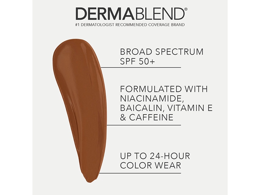 Dermablend Continuous Correction Tone-Evening CC Cream Foundation SPF 50+ - 85N Deep