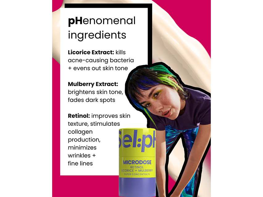 SelpH Anti-Inflammatory Microdose with Retinol + Licorice + Mulberry Extracts