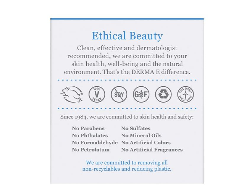 derma e Hydrating Night Cream with Hyaluronic Acid