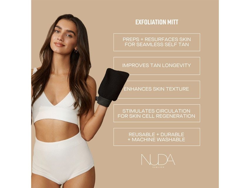 NUDA Sunless Exfoliating Mitt