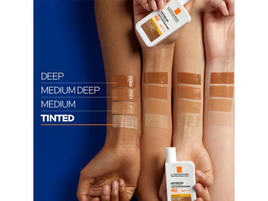La Roche-Posay Anthelios 50 Mineral Tinted Ultra Light Sunscreen Fluid SPF 50